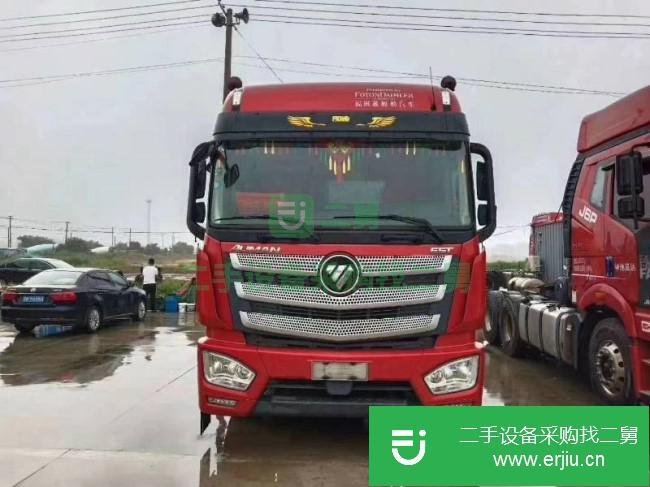 山東出售二手福田歐曼牽引車