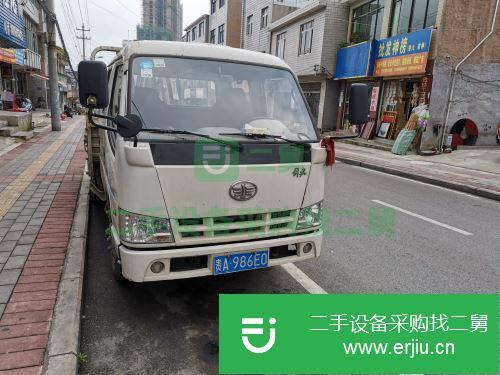 貴州出售二手輕卡一汽解放貨車  90馬力