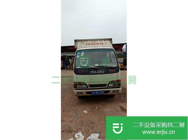 四川出售二手五十鈴輕型廂式貨車