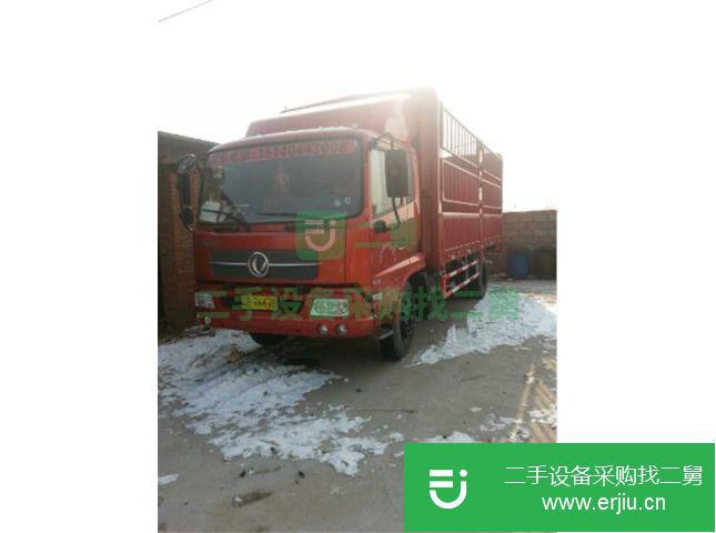 遼寧出售二手東風(fēng)天錦前二后四倉柵載貨車