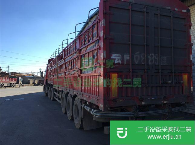 云南出售二手福田歐曼倉欄半掛車