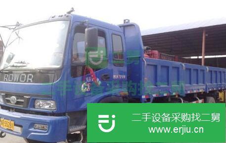 河南出售二手瑞沃120自卸車
