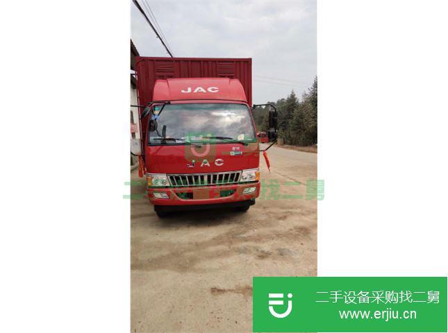 湖南出售二手江淮駿鈴156馬力廂式貨車