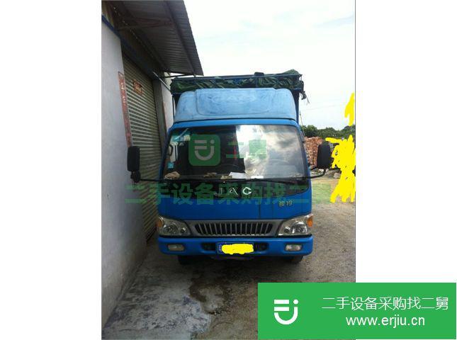 廣東出售二手江淮駿鈴120馬力前二后四廂式貨車(chē)