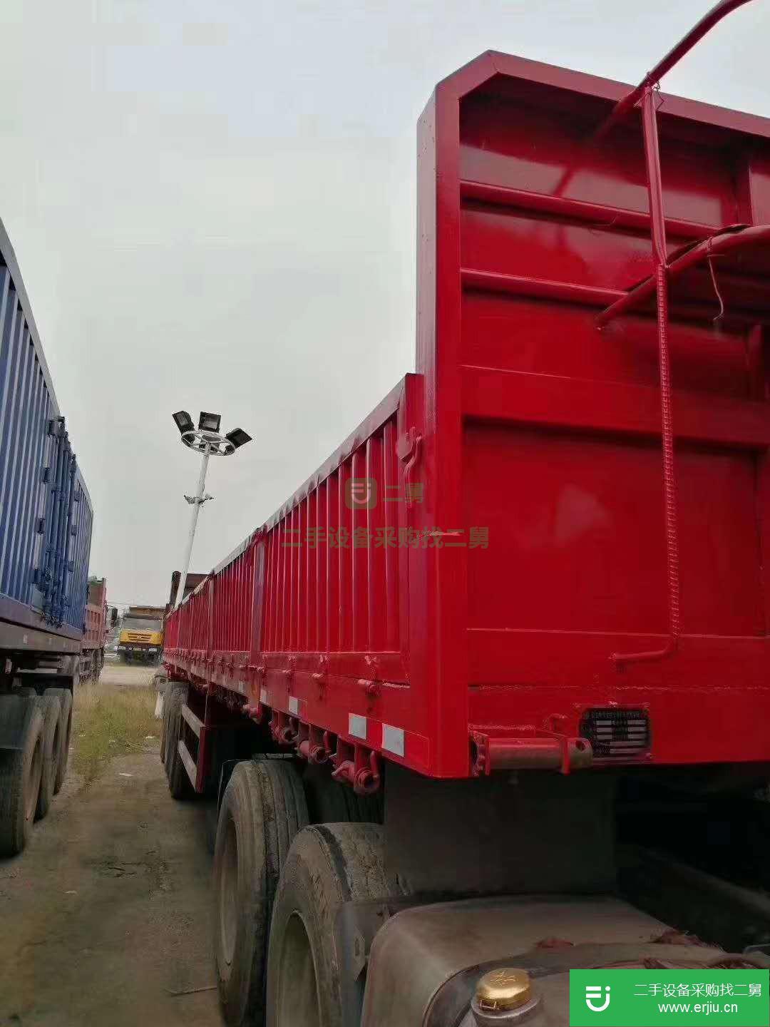 江西出售二手一汽解放半掛車