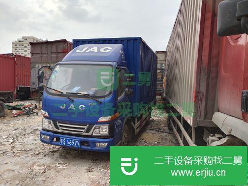 廣東出售二手江淮帥鈴箱式貨車