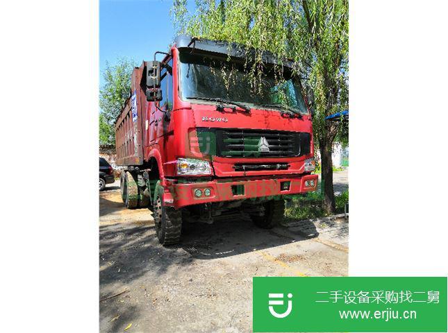 山西出售二手豪沃后八輪工程自卸車