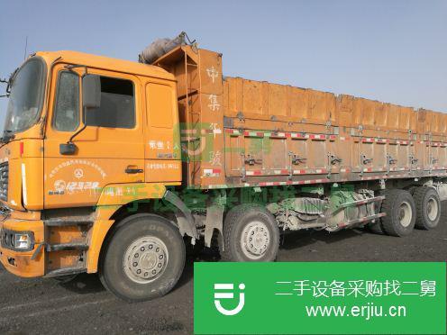 新疆出售二手陜汽重卡德龍自卸車  345馬力