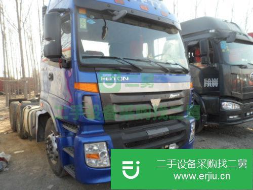 陜西出售二手福田歐曼牽引車