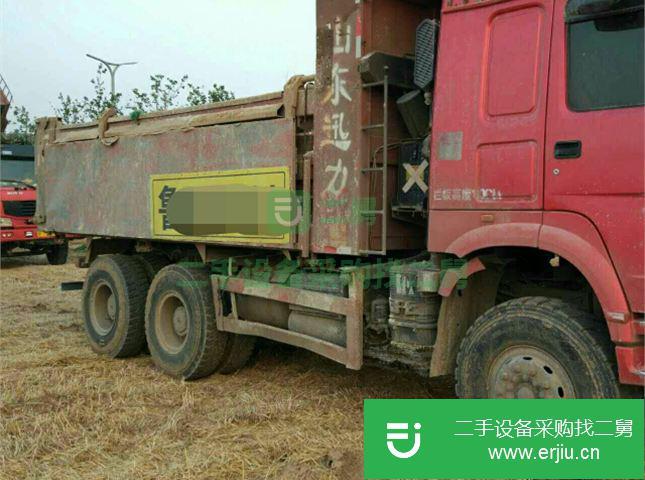 山東出售二手豪沃翻斗車