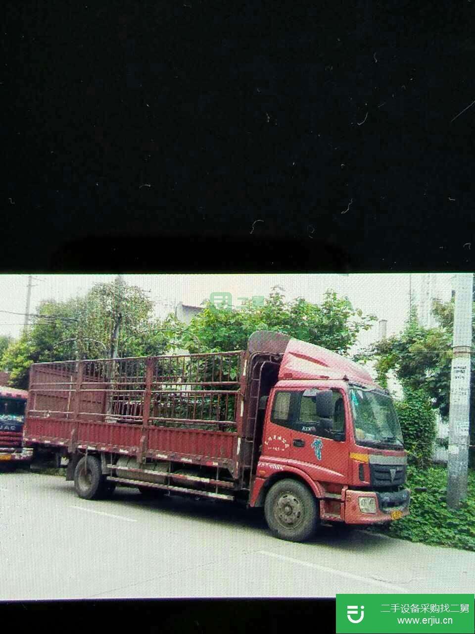四川出售二手福田歐曼高欄貨車