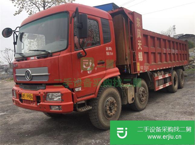 湖南出售二手東風天錦自卸車  260馬力