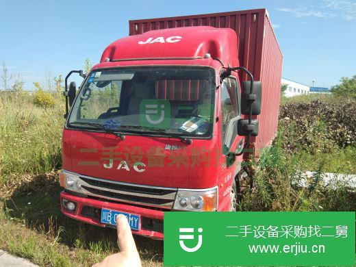 四川出售二手江淮康鈴88馬力廂式貨車