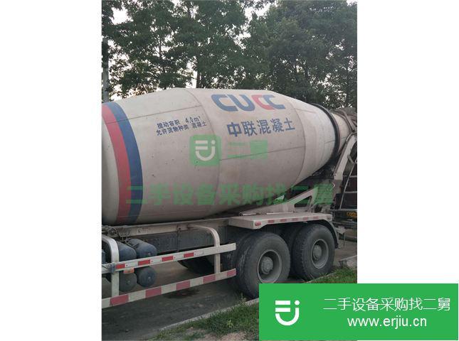 山東出售二手陜汽德龍混凝攪拌車