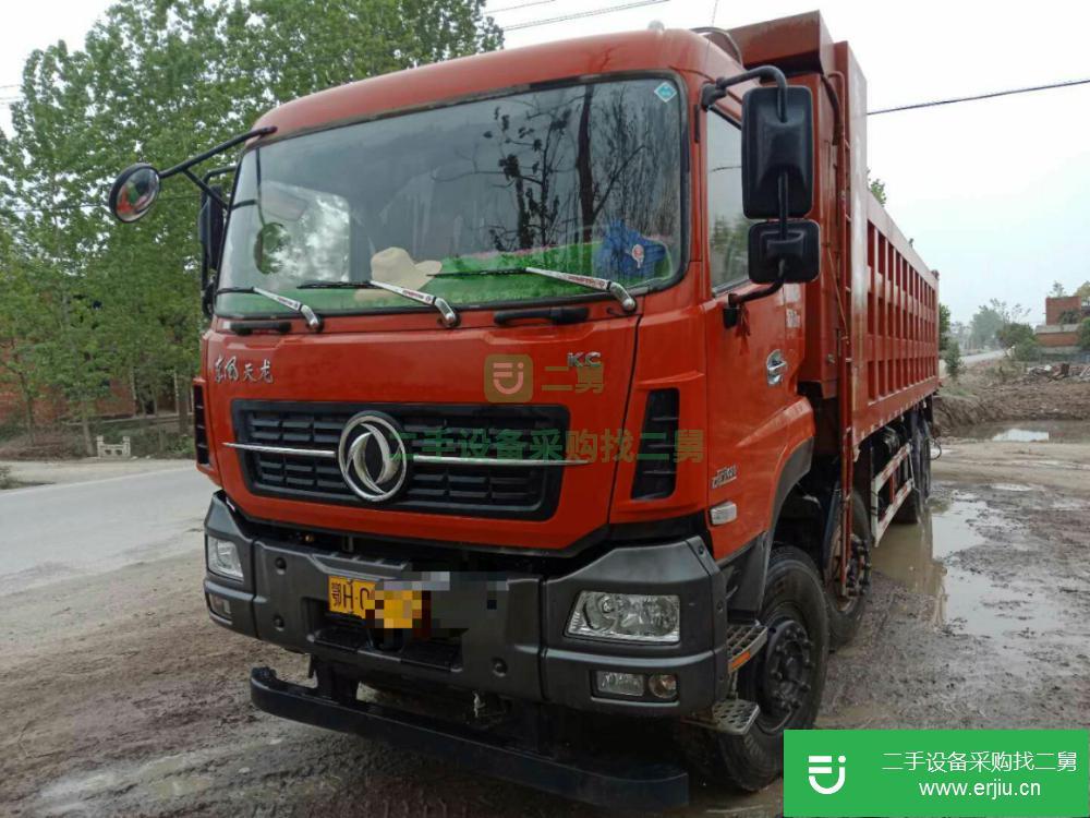 湖北出售二手天龍前四后八自卸車