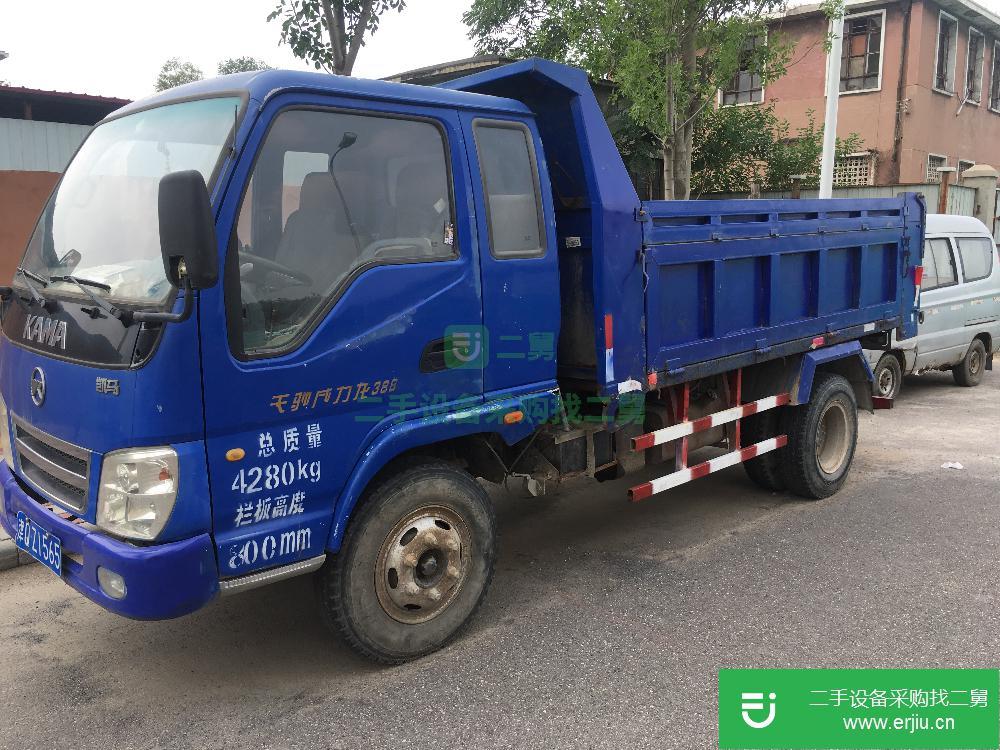 天津出售二手凱馬輕型自卸貨車