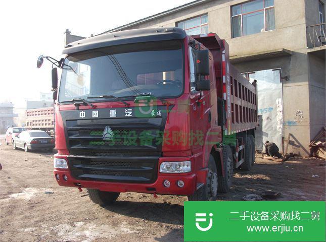 黑龍江出售二手中國重汽豪運自卸車  336馬 力