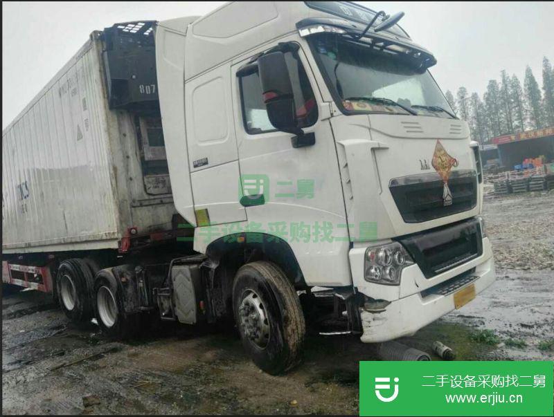 湖北出售二手重汽豪沃牽引車