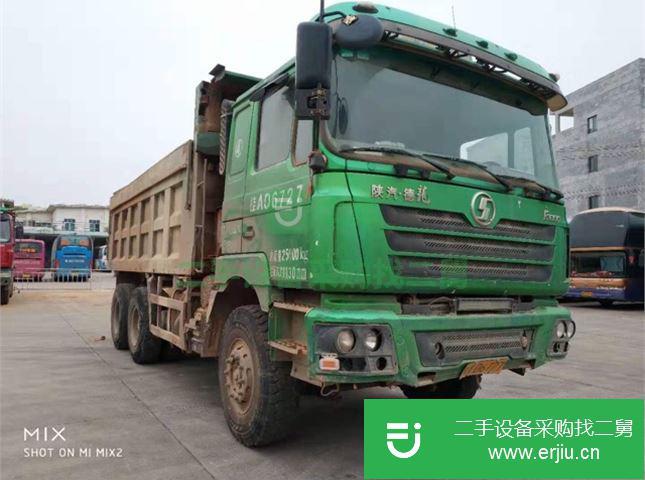 廣西出售二手陜汽重卡德龍自卸車