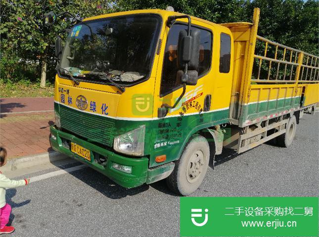 廣東出售二手一汽解放半倉欄貨車