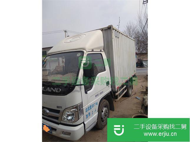 河北出售二手輕卡福田時代廂式貨車