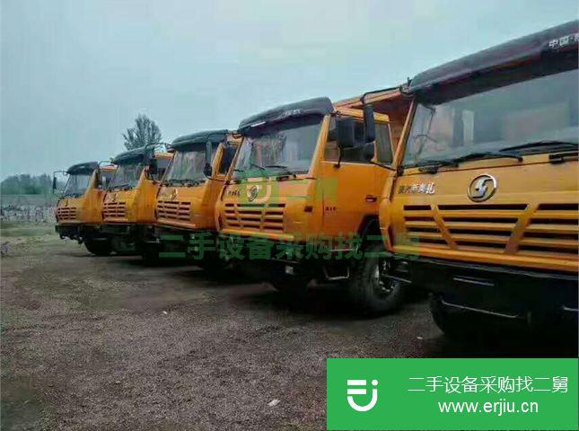 山西出售二手陜汽重卡后八輪工程自卸車