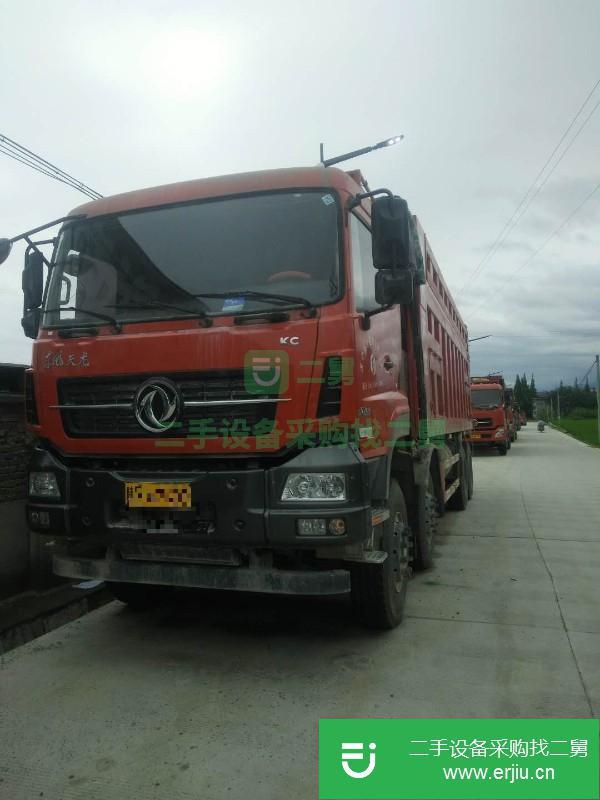 陜西出售二手東風天龍自卸車