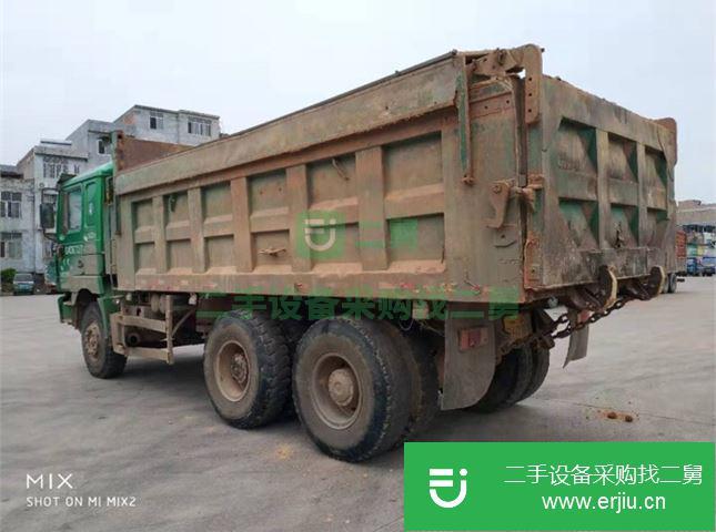 廣西出售二手陜汽重卡德龍自卸車