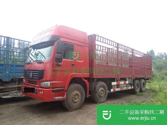 黑龍江出售二手前四后八輪高欄貨車