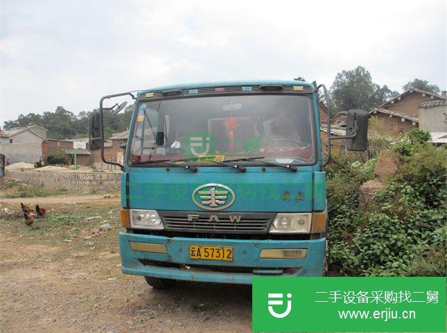 云南出售二手一汽解放自卸車
