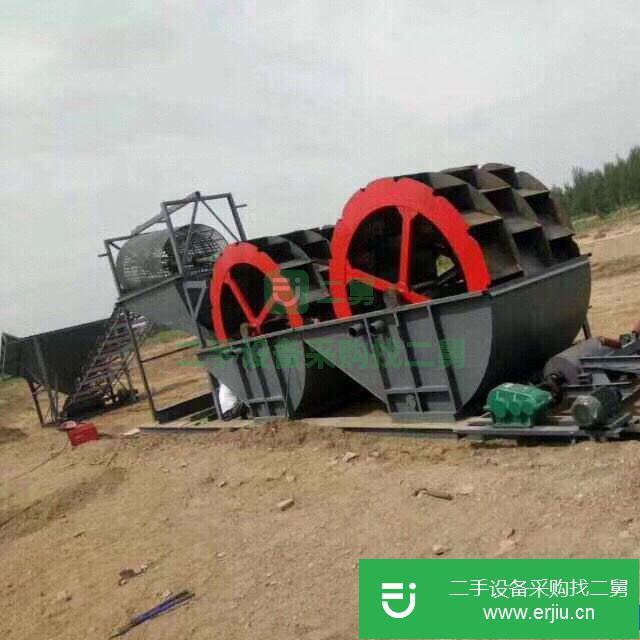 山東轉讓出售二手洗砂機設備