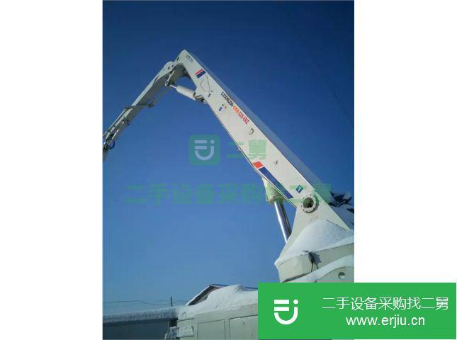 山東出售二手中聯(lián)重科混凝土車載泵