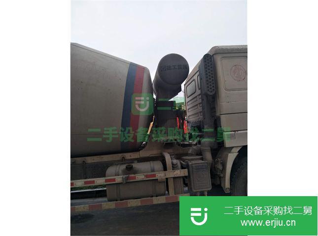 山東出售二手陜汽德龍混凝攪拌車