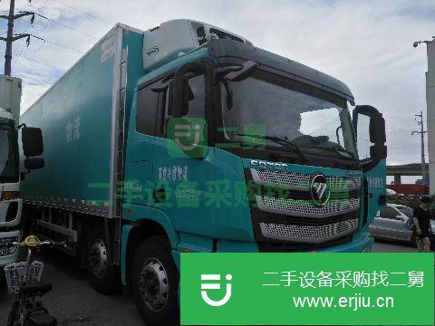 江蘇出售二手前四后八福田歐曼冷藏車
