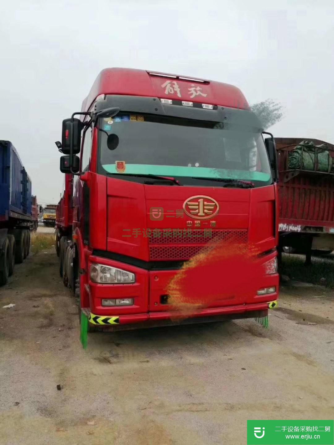 江西出售二手一汽解放半掛車