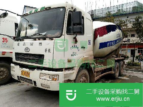 江西出售二手華菱混凝土攪拌車
