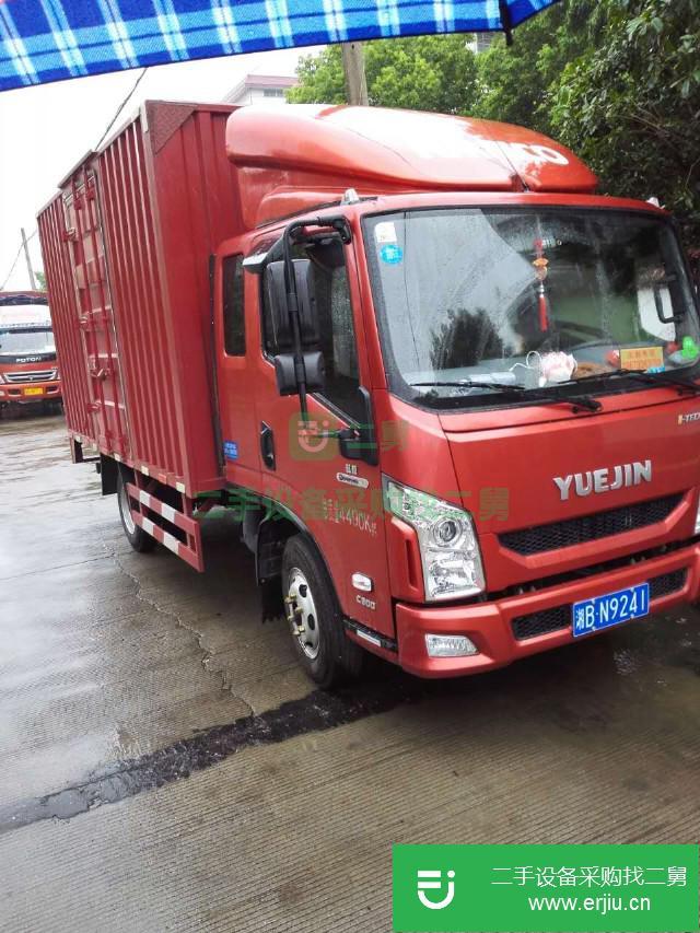 湖南出售二手上汽躍進(jìn)廂式貨車