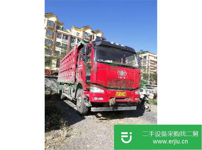 云南出售二手一汽解放自卸車(chē)