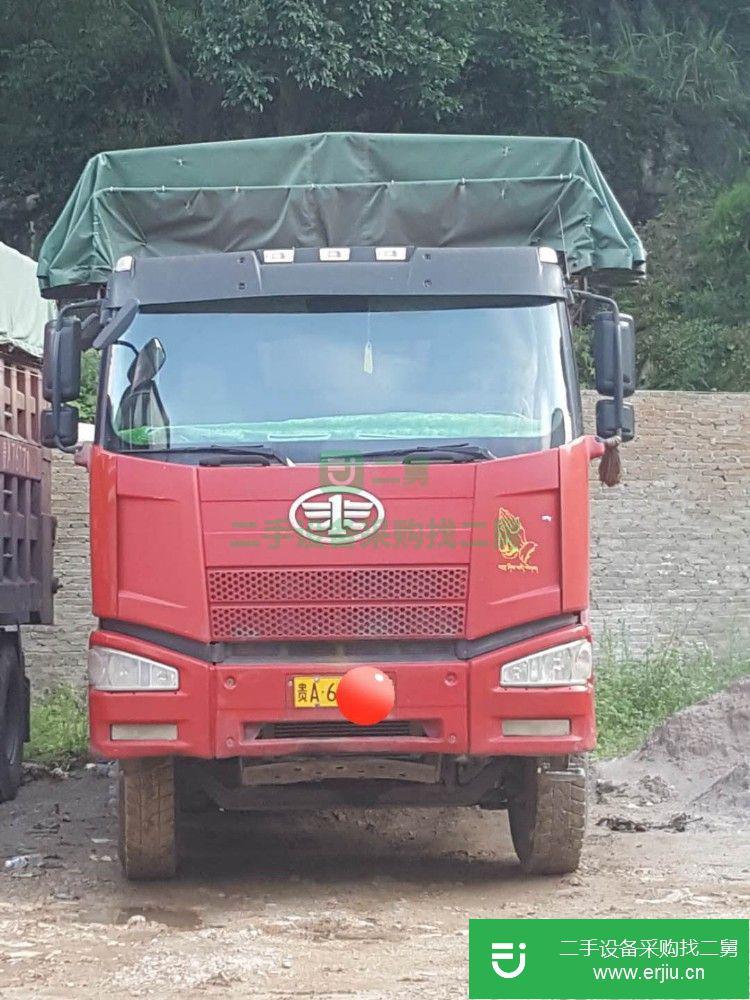 貴州出售二手解放J6自卸車