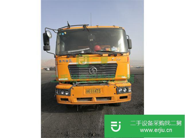新疆出售二手陜汽重卡德龍自卸車  345馬力