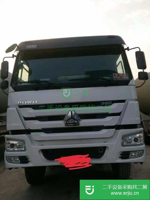 河南出售二手重汽攪拌車