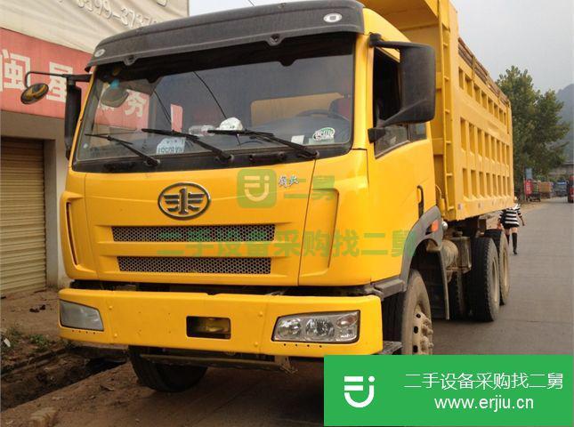 福建出售二手解放奧威自卸車