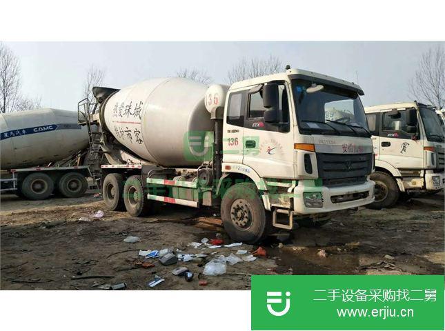 山東出售二手福田歐曼攪拌車