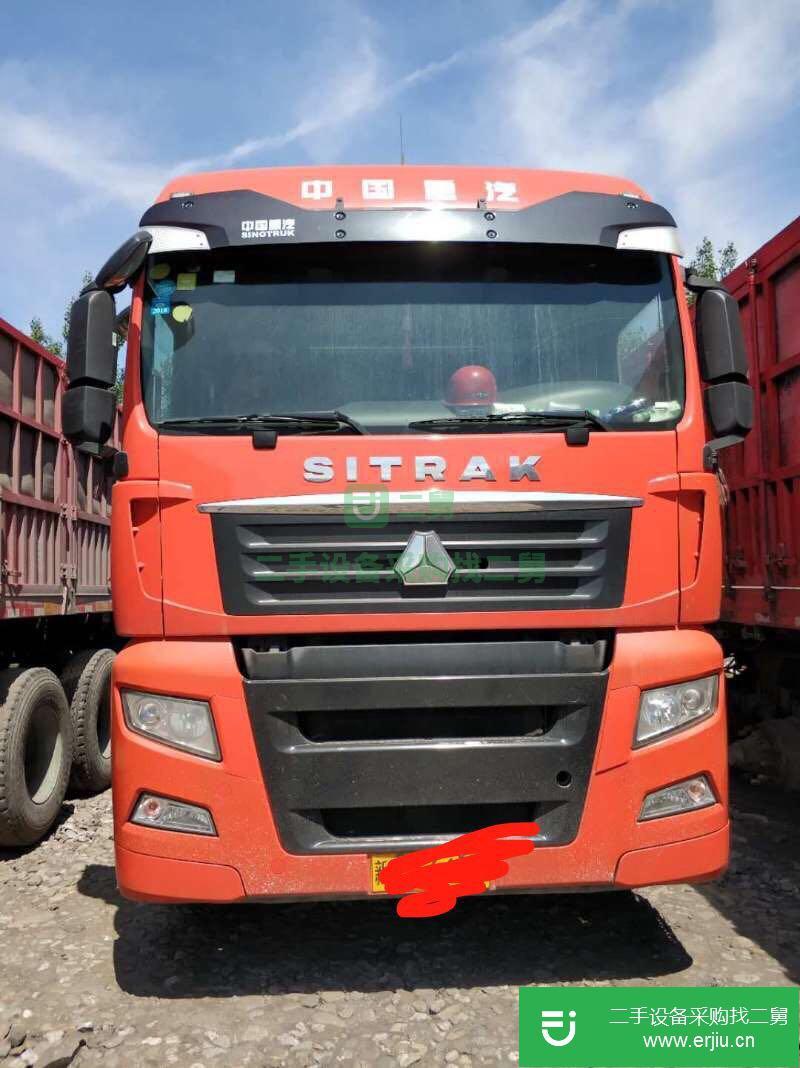 新疆出售二手重汽汕德卡自卸車