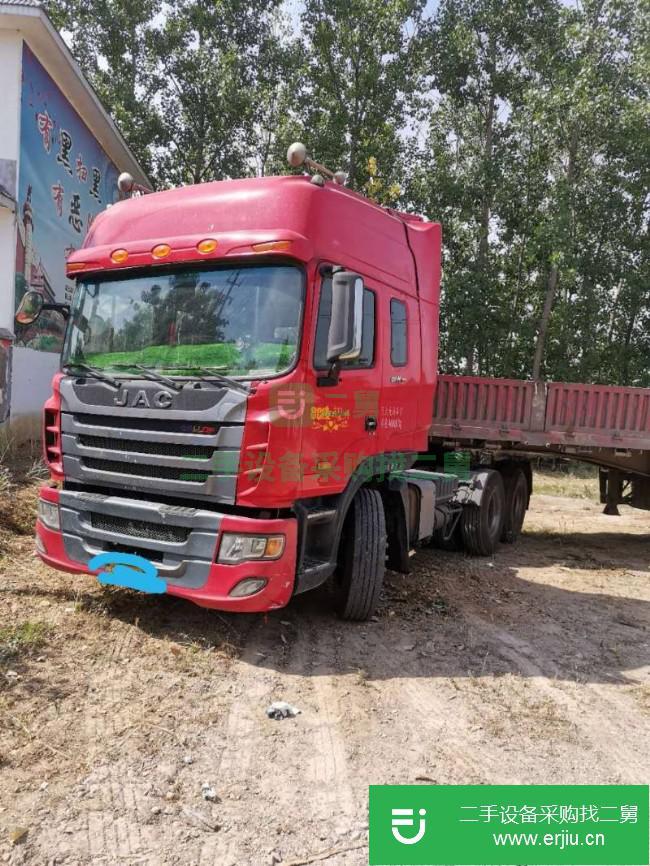 浙江出售二手江淮格爾發半掛車