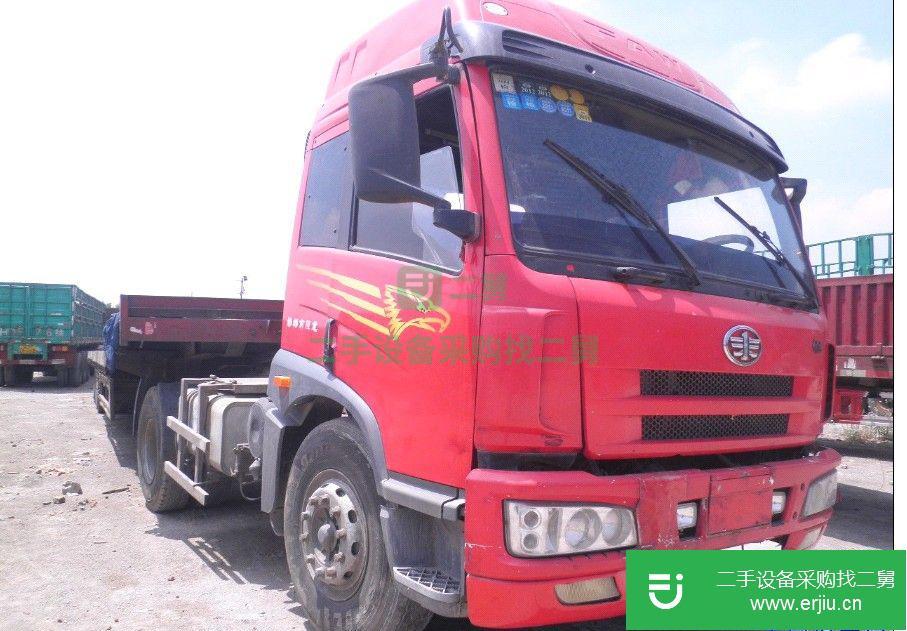 黑龍江出售二手解放悍威牽引車