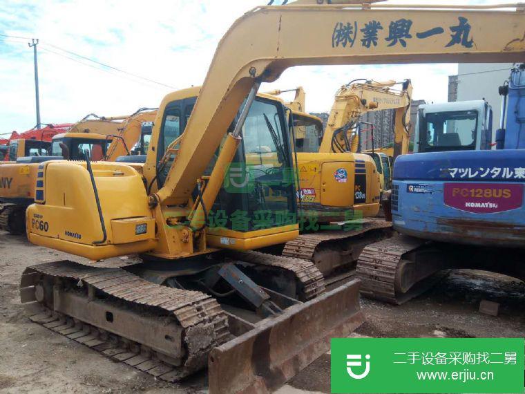 上海出售二手小松PC60-7挖掘機