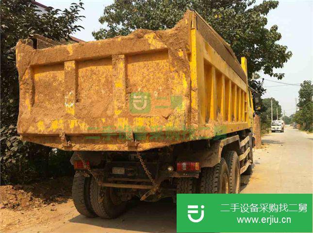 河南出售二手陜汽重卡德龍自卸車 336馬力