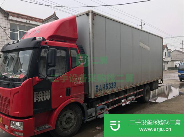 江蘇出售二手解放廂式貨車