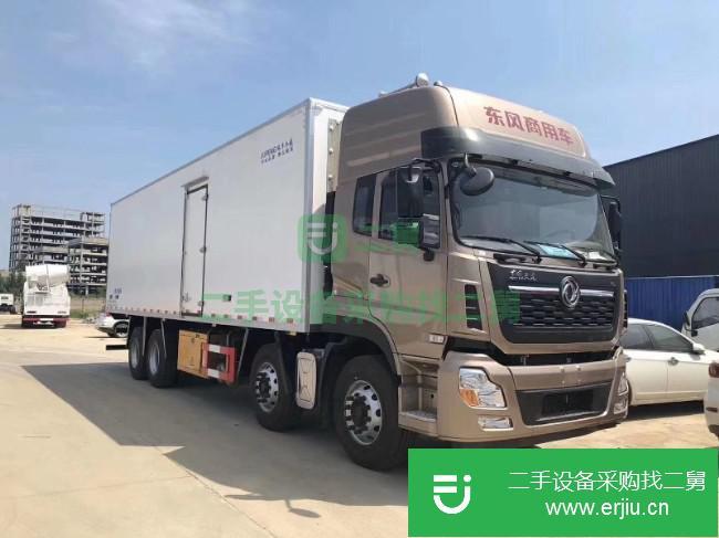 湖北出售二手東風天龍前四后八冷藏車